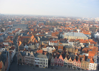 History Trips | Brugge gezien vanuit de Belfry | foto: Donar Reiskoffer