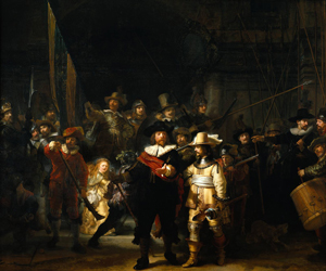 The Nightwatch by Rembrandt van Rijn, 1642