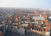 History Trips | Brugge gezien vanuit de Belfry | foto: Donar Reiskoffer