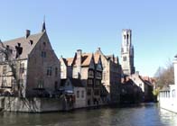 History Trips - A day in the Middle Ages, Bruges | Bruges, in the background the Belfort