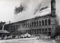 History Trips | Destruction Cloth Hall, Ypres, November 22 1914